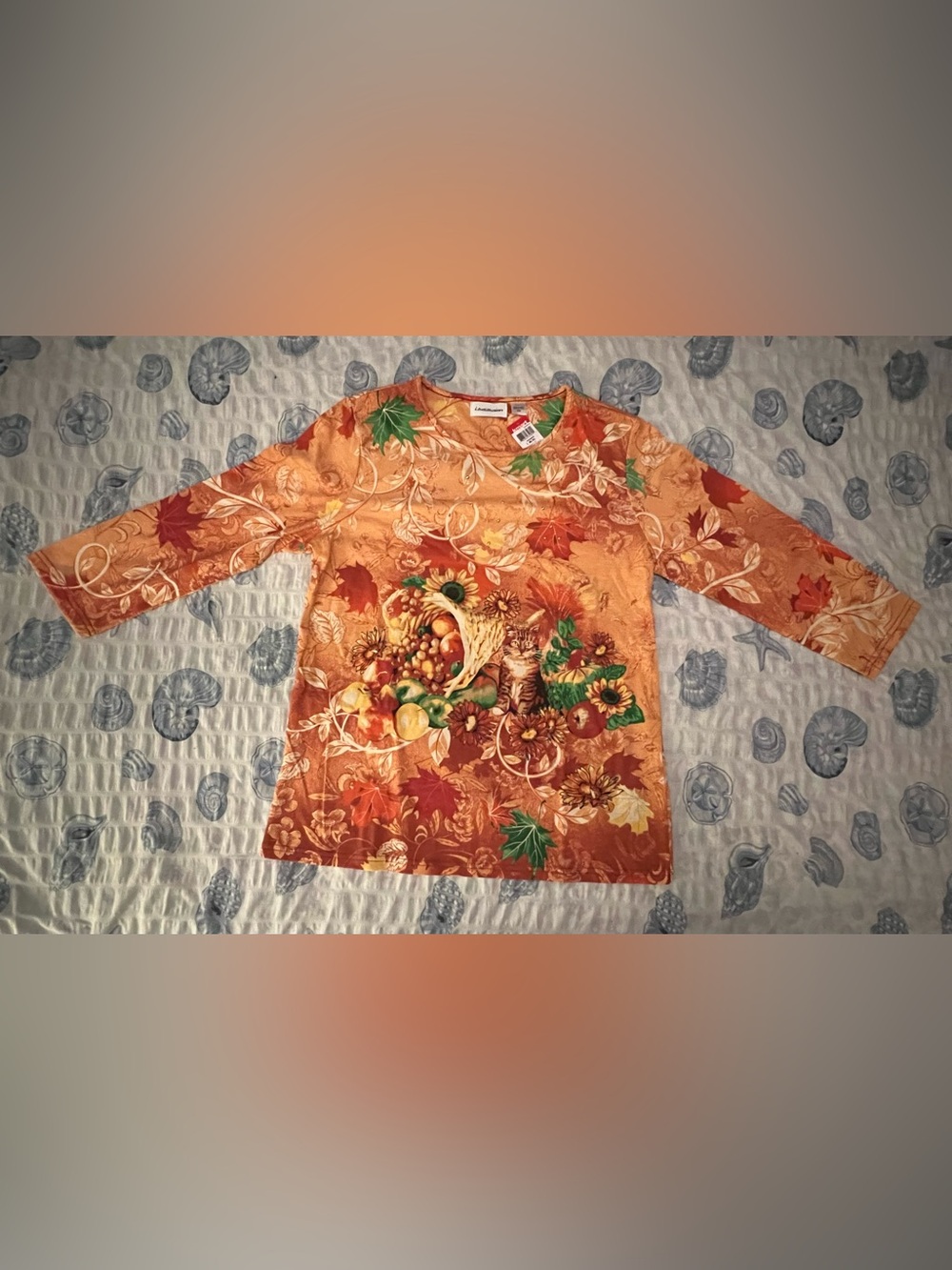 Colorful Autumn Blouse